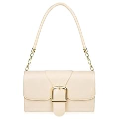A-cream White Shoulder Bag