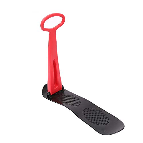 JFJL-Kinder-Snow-Scooter-Ski-Scooter-Faltbarer-Snowboard-Kick-Scooter-Sledge-Folding-Sliding-Ski-Snowboard-mit-Griffgriff-Schneeschlitten-Winterspielzeug-fuer-Schnee-und-Gras