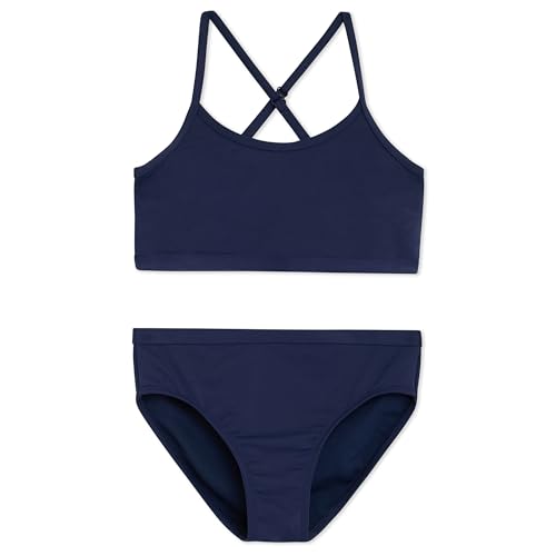 Image of Lands' End Girls' Swim UPF 50+ Adjustable Strap Bikini Set
