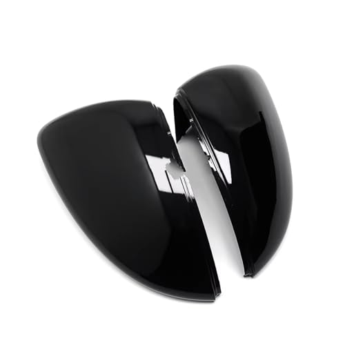 Cache rétroviseur Golf 7 noir brillant finition miroir haut de gamme