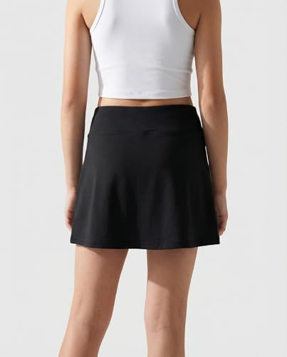 Image of Reebok 3 Pack: Girls Skorts Athletic Dry Fit Tennis Golf Skirt with Built in Shorts Active for Kids Teens Tweens (Sizes 6-16)