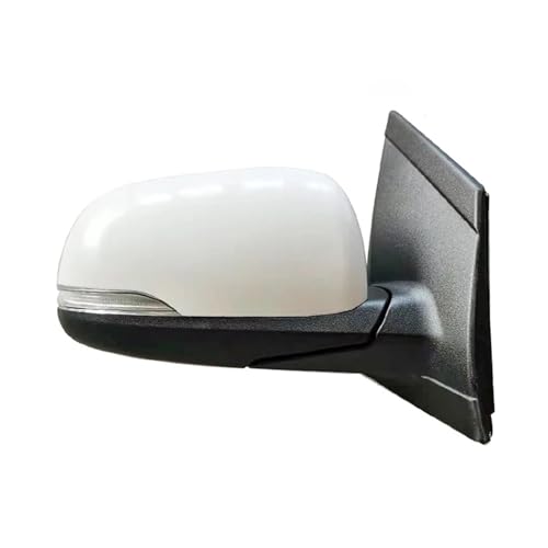 Car Rearview Mirror Assembly Compatible for Picanto 2012-2016 Electric with Lamp Auto Side Rear Mirror Replacement Assembly 5/7/8 Wire(7 Wires Left Side) 9988DA5566(5 Wires Right Side)