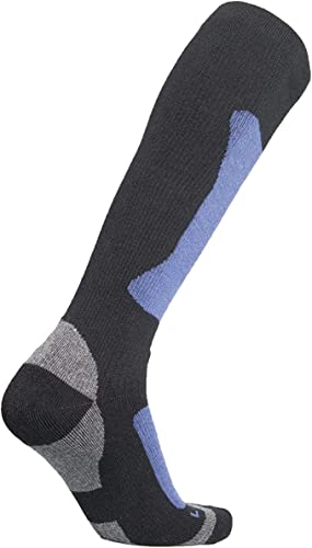 Weierya Skiing, Snowboarding Socks, 20% Merino Wool&High Content Of Elastic Suitable For Winter Outdoor Sports, Over The Calf, Unisex, 2 Pack Blue Medium #TOP5