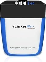 vLinker BM+ OBD2 Bluetooth Diagnose Scan Tool, OBDII Autoscanner für iOS, Android, und Windows - Gemacht für BimmerCode