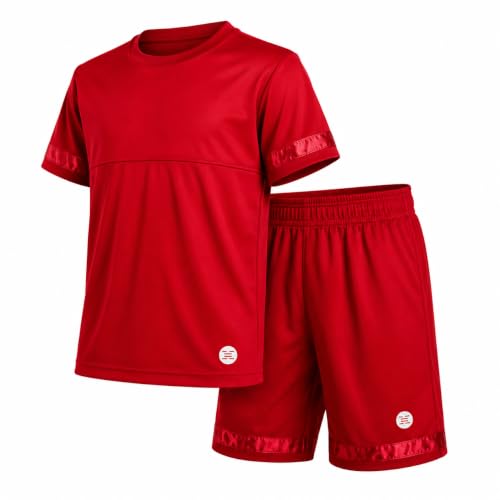RBX Boys 2 Piece Short Set Short Sleeve Athletic Shirt & Basketball Shorts