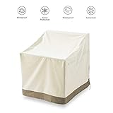 ✅Einfaches Handling, ideale Maße, optimaler Schutz: Passgenau lässt sich die Schutzhaube über das entsprechende Gartenmöbelsteck legen und mit den professionell eingearbeiteten Halte- bzw. Tragegriffen fixieren; alle gängigen Größenformate im Sortiment verfügbar
