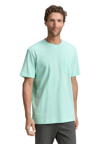 Tom Tailor Denim Piqué Poloshirt aus Baumwolle, deep Fiery orange, L