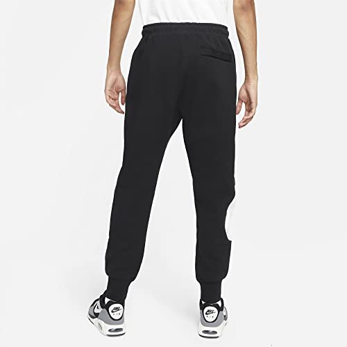 Nike Sportswear Swoosh Tech Fleece Men's Pants (Lg, Black/White/White) #TOP1