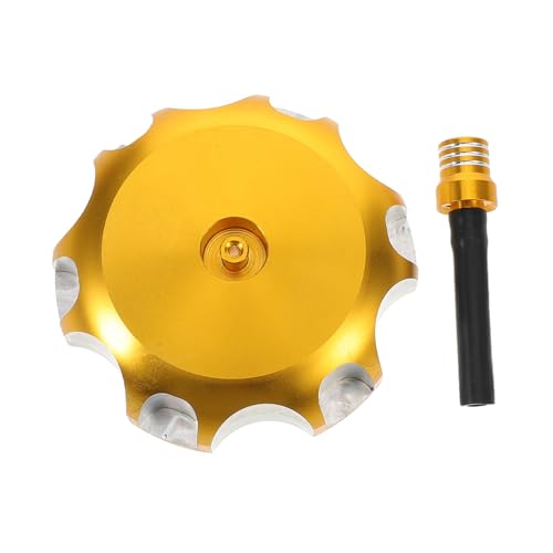 Couvercle de réservoir de carburant couleur dorée au design ergonomique