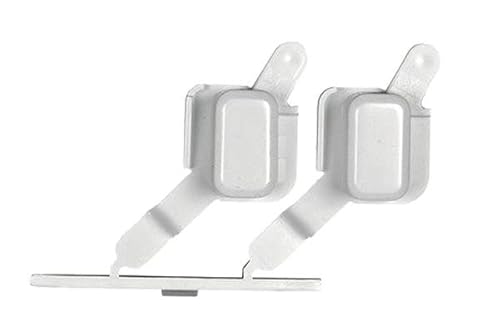 MDS Ersatzteile Start Button Key Cap White Start for Washing Machines Compatible with Bauknecht Whirlpool Ignis 481071425531