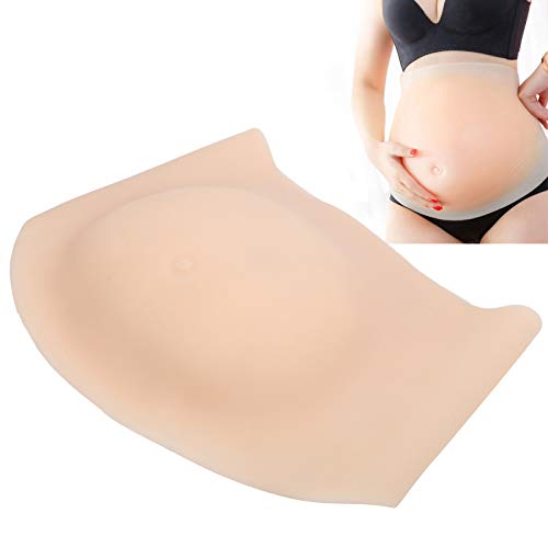 Faux Ventre Femme Enceinte, Silicone Adult Belly Stuffer Faux Ventre Faux Ventre Grossesse Artificielle Ventre Silicium, Fausse Bosse Grossesse pour Film Prop, Spoof Costume Cosplay(XXL) Cover