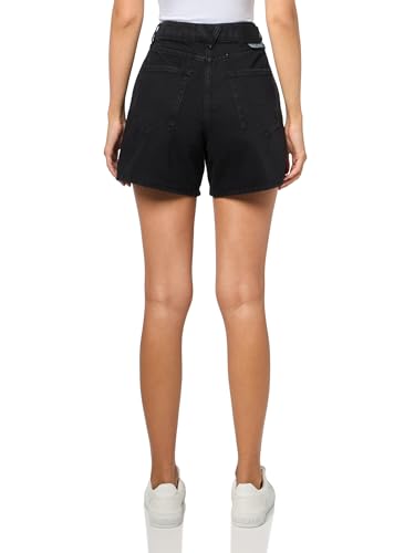 Volcom Women's Stoned Boyfriend Baggy Fit High Rise 5" Denim Short2