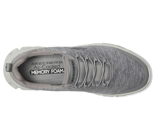 Skechers Men's Glide-Step RYLA Sneaker,Gray,12 Wide