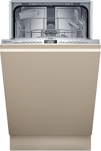 NEFF S853HKX20E, N 30, Smarter Geschirrspüler Vollintegriert 45 cm, Besteckkorb, Flex I Korbsystem, Favoriten Programm, starke Reinigungsleistung, Open Dry automatische Türöffnung, Info Light