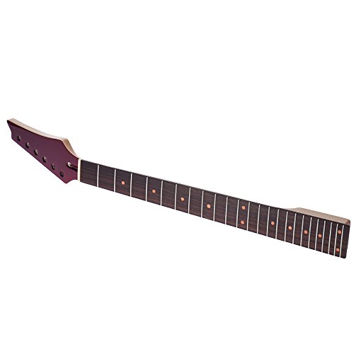 Buy ammoon 24 Frets Electric Guitar Fretboard Replacement Maple Neck