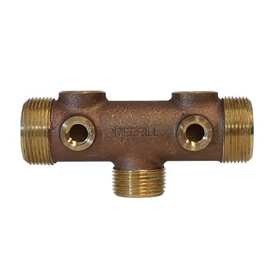 Merrill BATNL100CXS-A No Lead Brass Tank Tee  thumb #2