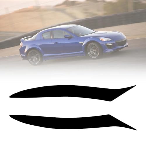 Sourcil de phare avant protecteur pour Mazda RX-8 2009-2012 anti-UV - 2