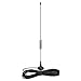 Bingfu VHF UHF Ham Amateur Mobile Radio Antenna Magnetic Base BNC Male Antenna Compatible with Uniden Bearcat Whistler Radio Shack Police Scanner