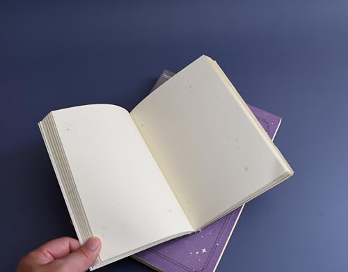 Image of PETAL & FLOW B6 Size Rough NoteBook 5 inch x 7 inch, 288 pages (144 sheets), Vintage Style (Galaxy)