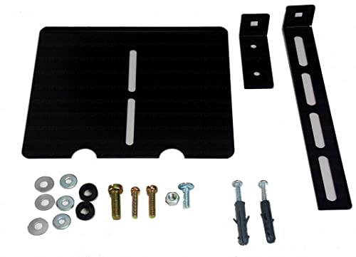 Kit Suporte de Tv Bi Articulado 28 a 43 pol com Suporte de Receptor