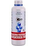 CESPRAM PROVAT Desatascador Tuberías Profesional Químico 1 L (2 kg), Atascos Difíciles, Fregadero, WC y Ducha, Sin Dañar Tuberías (1Unidad).