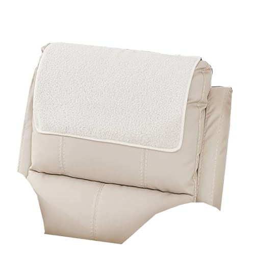 Miecoae Kopfschutz für Sofa arm Cover, kopfstützenschutz Sessel für ledersessel, kopfstützenbezüge Sofa, armlehnenschoner Leder Outdoor für gartenstühle(1877,No Pocket 1 Piece)