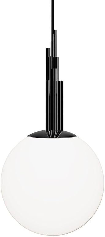 Modern Forms PD-60514-27-NB Sybil - 20.1W 1 4CCT LED Pendant-27.88 Inch Tall and 13.75 Inch Wide, Finish Color Polished Black Nickel, Color Temperature 2700