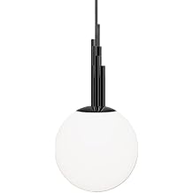 Modern Forms PD-60514-35-NB Sybil - 20.1W 1 4CCT LED Pendant-27.88 Inch Tall and 13.75 Inch Wide, Finish Color Polished Black Nickel, Color Temperature 3500