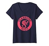 Womens Disney - Zombies Seabrook High Logo V-Neck T-Shirt