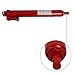 labwork 3T Hydraulic Long Ram Jack 3 Ton 6600 Pound Capacity Red Workshop Crane Engine Hoist Lifting Tool Heavy Duty Hydraulic Jack for Automotive and Industrial Use