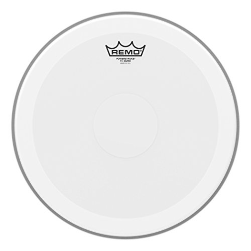 Remo P40114-C2 Coated 14-Inch Powerstroke 4 Drum Head - Clear Dot, 14 Inches