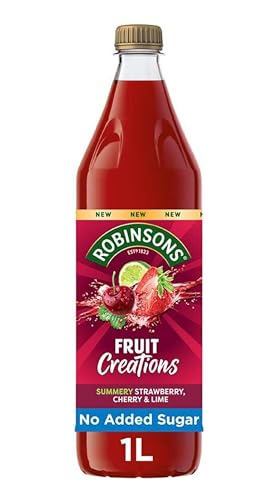 Robinsons Fruit Creations Real Fruit Squash Strawberry Cherry & Lime 1L