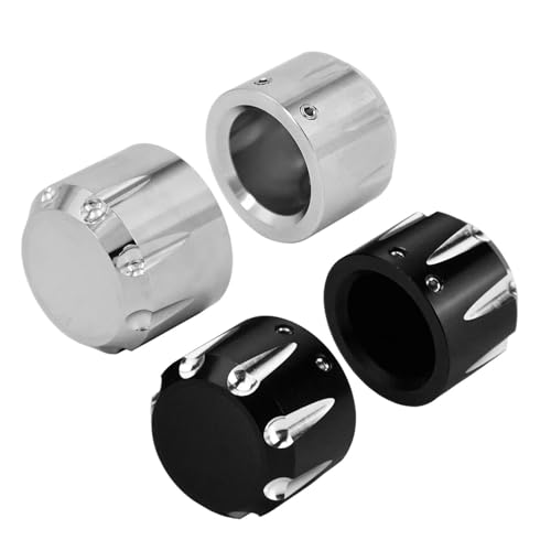 Embellecedor de eje delantero negro compatible con Touring desde 08 6