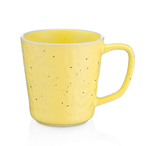 Stone Lain Elena Stoneware 16-Piece Round Dinnerware Set, Yellow, 16 Piece - Service For 4 #TOP5