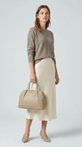 Sac à main en cuir Katy idéal pour le bureau et les sorties citadines - 2