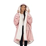 THE COMFY Original Full Zip | Sherpa Lined Microfiber Fleece Wearable Blanket, Seen on Shark Tank, One Size Fits All, Warm & Cozy Gifts