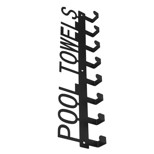 Gancho de diseño creativo Lurrose de hierro negro 2