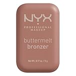NYX Professional Makeup Bronzer, Buttermelt Powder Bronzer, Up To 12H Wear, Fade & Transfer Resistant, blends like powder & glides like butta!, Shade Butta Cup