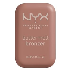 NYX PROFESSIONAL MAKEUP Matte Buttermelt Bronzer, Longwear Face Makeup with Up to 12 Hours of Wear, Vegan Formula – Deserve Butta (Light Medium Cool)