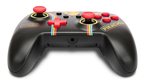 Mando PowerA Nintendo Switch cableado de Pikachu Arcade gamepad ergonómico 7