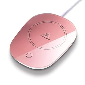 Coffee Mug Warmer , Smart Warmers Desk Cup Electric Plate Auto On/Off Gravity Induction Intelligent Gravity Sensing…