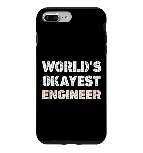 World's Okayest �G���W�j�A ��������G���W�j�A �X�}�z�P�[�X iPhone 7 Plus/8 Plus �p