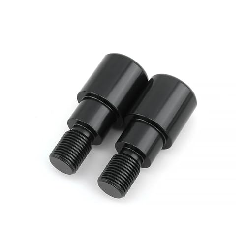 Extrémités poignées guidon Embout De Guidon CNC Cache Poignée Bouchon Pour XSR 700 XSR 900 XJ600 XJ900S FZR 250R TZR125 YZF 1000R(Noir)