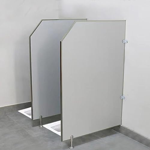 Urinal Screen Toilet Partition, Floor-Standing Adult Urinal Baffle, Extra Protection and Privacy Men Urinal Privacy Screen Toilet Partition, Hotel Toilet Partition (Color : 3Pcs)