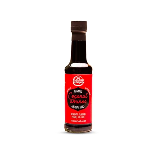 Organic Coconut Aminos - Teriyaki - 160ml - vegan, naturally fermented, no-soy, low salt, non-GM, gluten-free