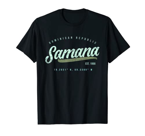 Samana República Dominicana Camisa Camiseta