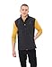 VAUDE Men's Hurricane Vest III, 100 % winddicht, atmungsaktiv und wasserabweisend, black, L