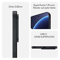 OnePlus 15 AI 5G Smartphone (16GB + 512GB), 7300mAh Akku, 50MP Triple-Kamera, Snapdragon 8 Elite Gen5, 4K Video mit 120 FPS und Dolby Vision, inklusive 120W SUPERVOOC Schnellladegerät, Infinite Black – Ansicht 2