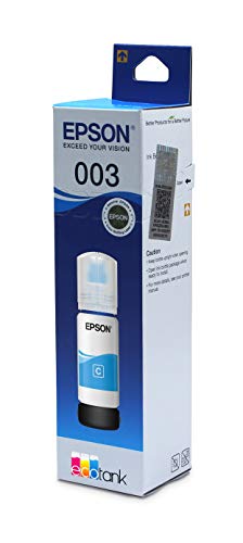 Epson 003 Ink Bottle (Cyan), Compatible with :L3110 /L3101/ L3150 / L4150 / L4160 / L6160 / L6170 / L6190 Printer Models - Image 5