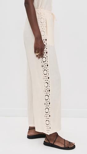 Little Lies Women's Side Crochet Pants4